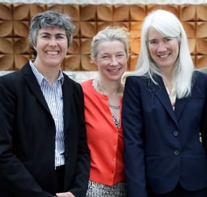 MIDANA CAPITAL’s Erin Gray, President Leslie Samuelrich and board member Wendy Wendlandt (L to R) continue the tradition of female leadership at the firm.